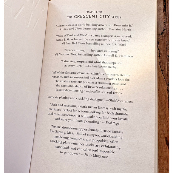 Crescent City Series Paperback Sarah J Maas Book 1 and 2 Fantasy - Picture 5 of 7